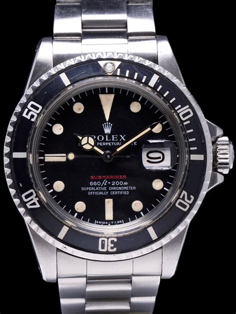 1972 rolex red submariner|rolex red submariner for sale.